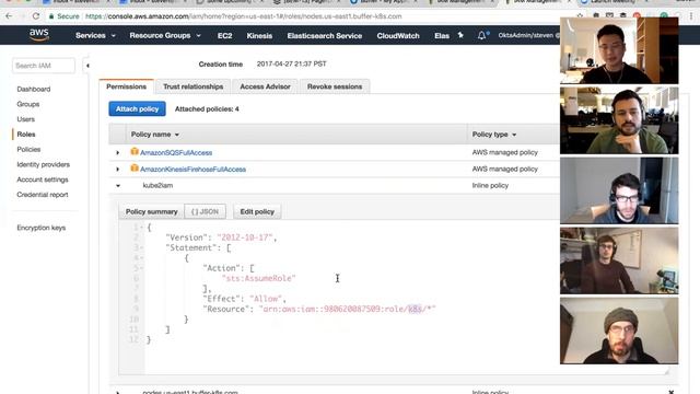 AWS IAM Role on Kubernetes with kube2iam смотреть онлайн