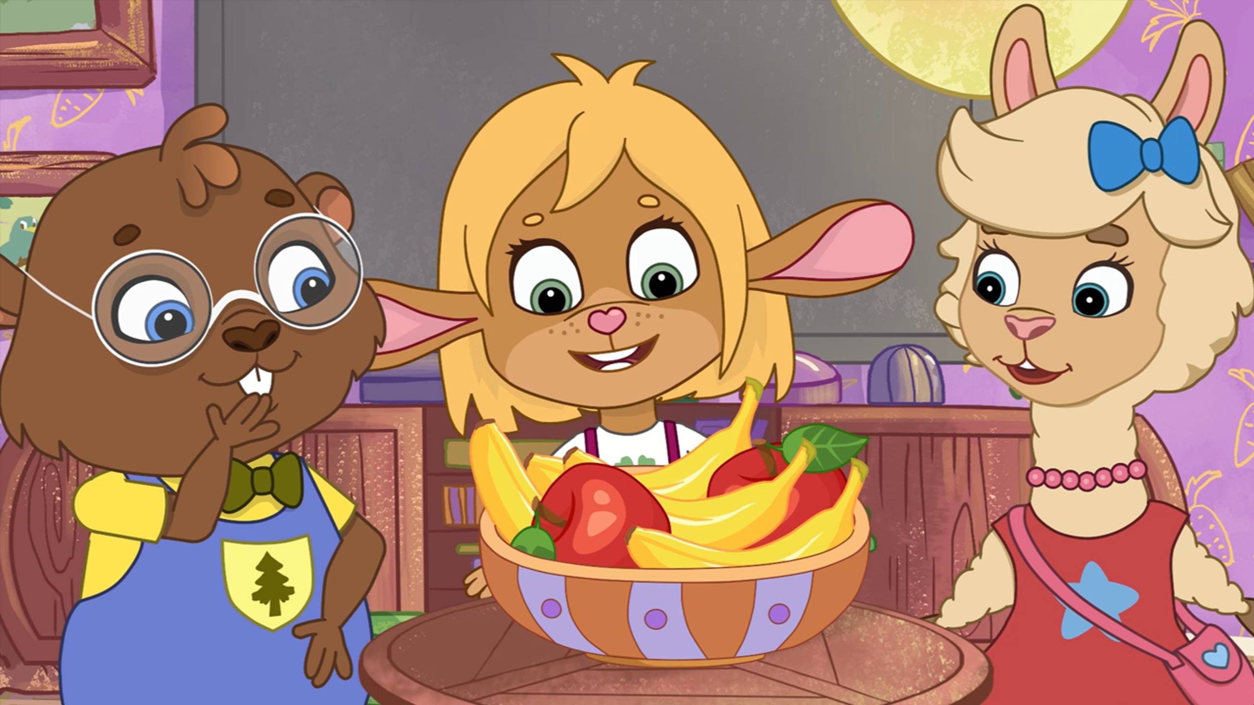 Яблоки и бананы 🍎 Новая серия! Мультфильм Забезу. Уши с хвостиком для малышей #мультфильмы #забезу смотреть онлайн