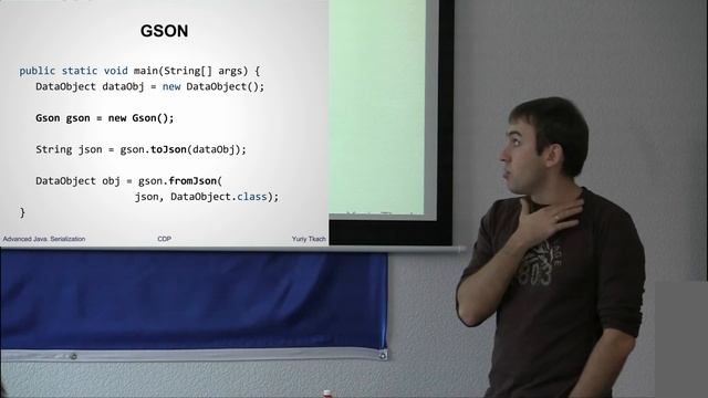 Сериализация в JSON - Serialization #3 - Advanced Java смотреть онлайн