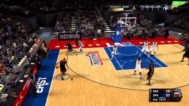NBA 2K11 My Player - Rookie Sophomore All-Star Game смотреть онлайн