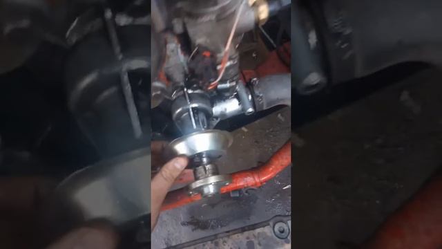 Ремонт шкива водяного насоса смотреть онлайн