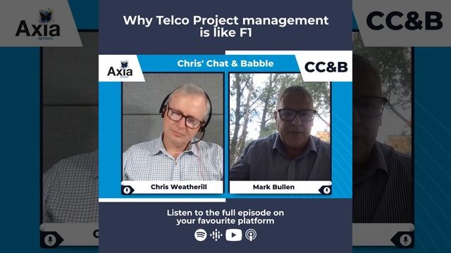 Why Telco Project Management is like F1 // CC&B // Chris' Chat & Babble смотреть онлайн