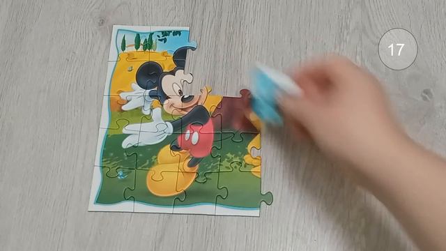 Mickey Mouse Puzzle - Mickey Mouse and Goofy | puzzles for you смотреть онлайн