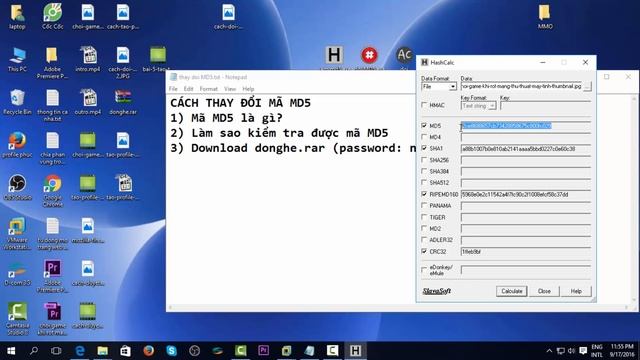 Cách đổi mã MD5 cho video - Cẩm nang kiếm tiền trên Youtube смотреть онлайн