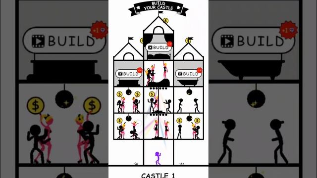 BUILD Castle 2 Stick Hero Tower Defense gameplay смотреть онлайн