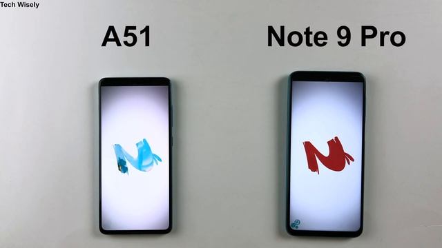 SAMSUNG A51 vs Xiaomi Redmi Note 9 Pro : Speed Test смотреть онлайн