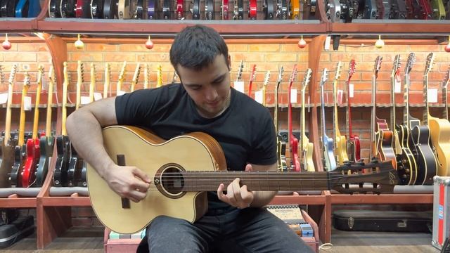 Обзор классической гитары LAG Guitars OC88CE | SKIFMUSIC.RU