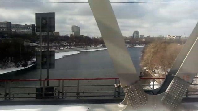 МЦК. От станции Кутузовская до Шелепихи. 13,03,2019 год. смотреть онлайн