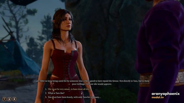 Listening to Gale talk at the Tiefling Party (Romanced) смотреть онлайн