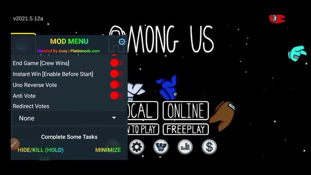 New Updated Among Us Mod Menu v2021.4.2 / Always Imposter+No killcooldown | Among Us Hack смотреть онлайн