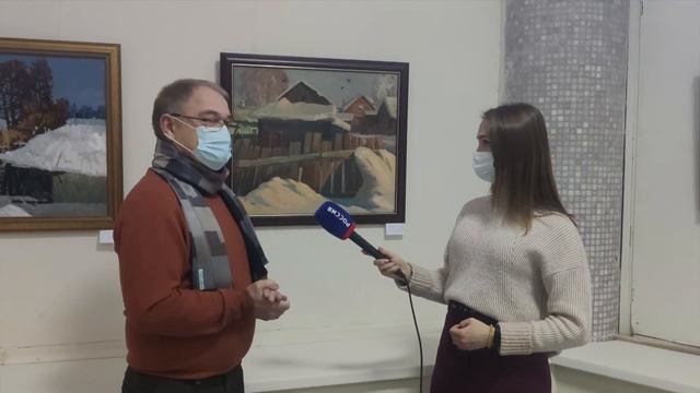 16 декабря 2020 г. открылась областная выставка произведений курских художников "Снег идёт..." смотреть онлайн