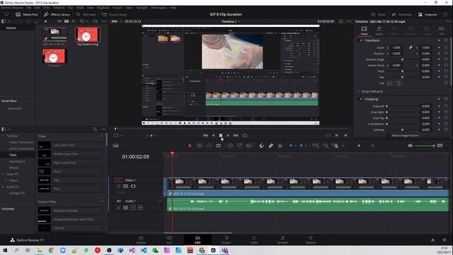 GIT 9 How to change Clip duration смотреть онлайн