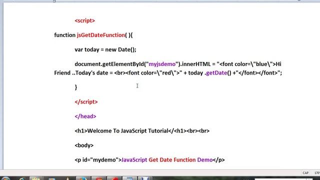 HOW TO GET A DATE IN JAVASCRIPT DEMO смотреть онлайн