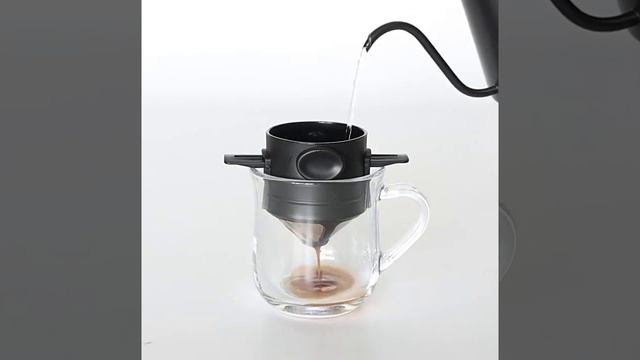 Многоразовый фильтр для кофе чая заваривания напитков в чашке,фильтр капельный из нержавеющей стали смотреть онлайн