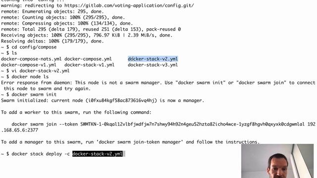 VotingApp & Docker Swarm смотреть онлайн