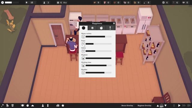 TasteMaker: Restaurant Simulator | ПЕРВЫЙ ВЗГЛЯД - СТРОИМ БУРГЕРНУЮ | №1