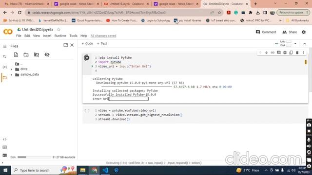 Download YouTube Video Using Python: Quick and Simple Method I Python Code Say Video Download Kary смотреть онлайн