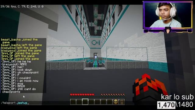 MINECRAFT GRAVITY PARKOUR JAVA+BEDROCK | The Jeetu Gamer #hypxiel #minecraft #live #funny #TITU смотреть онлайн