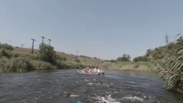 Ингулецкие пороги на САПе. смотреть онлайн