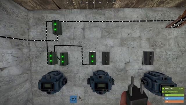 Схема автоматических печей в игре Rust смотреть онлайн