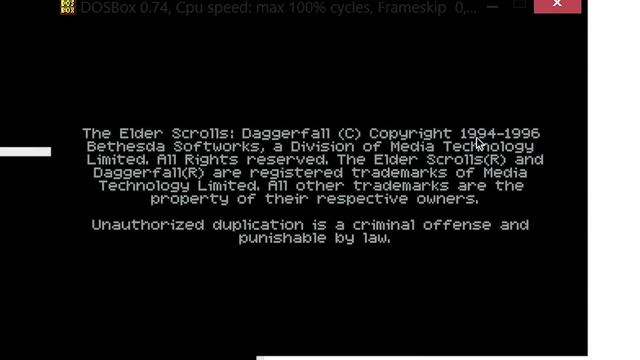 How to install The Elder Scrolls II: Daggerfall using DOSbox смотреть онлайн