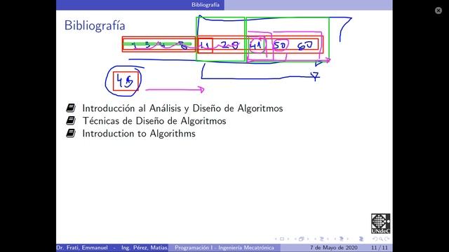 Diseño de algoritmos - Divide y Vencerás смотреть онлайн