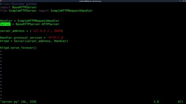 Setup a Webserver with Python Linux Tutorials clip26 смотреть онлайн