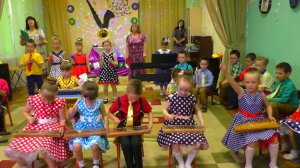 Оркестр музыкальных инструментов...Детский сад №1. 11 группа.Выпускной 2019..