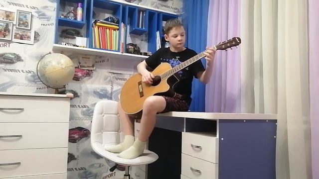 "Поболело и прошло" на гитаре👍 смотреть онлайн