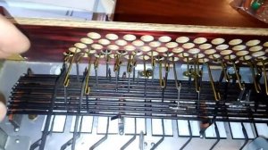 Сборка левой механики аккордеона Weltmeister stella