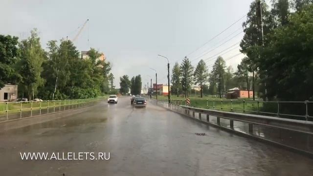 В городе Ельце образовалось Елецкое море! смотреть онлайн