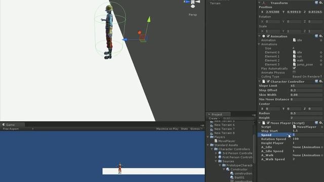 Unity3d - Передвижение мышкой