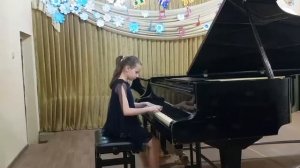 Никитенко Валерия, 5 класс. А. Бертини этюд соч. 29, №18 a-moll