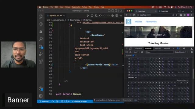 Complete React JS Project - IMDb Clone | Easy React JS Project | React Tutorial | Code with Scaler смотреть онлайн