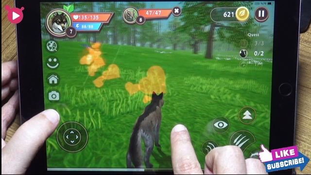 WildCraft Animal Sim Online 3D - Wild Wolf Pet Simulator Games - Android ios Gameplay смотреть онлайн