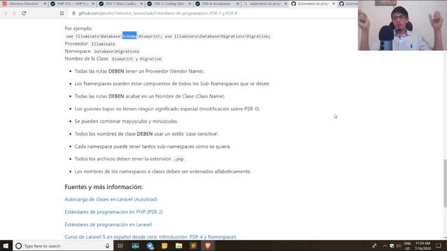 ? ¿Qué rayos es PSR1, PSR2, PSR4 y Namespace? - Curso de Laravel desde Cero смотреть онлайн