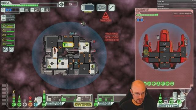 FTL no pause, hard mode streak attempts! 1 win into Engi A! смотреть онлайн