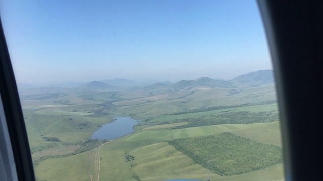 Посадка в Горно-Алтайске и красивые виды Алтая смотреть онлайн