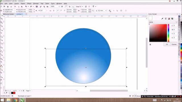 CorelDRAW X7 : Tutorial Membuat Logo Windows 7 смотреть онлайн