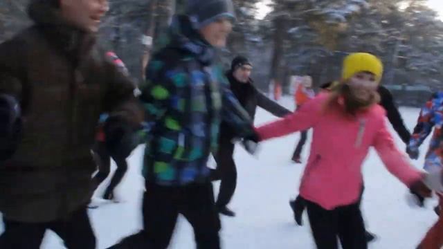 Русские пробежки г .Кемерово, 01. 01. 2016г. смотреть онлайн