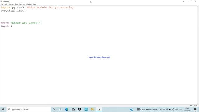 PYTHON TUTORIAL | PROGRAM-21 | PRONOUNCING EACH CHARACTER IN THE GIVEN WORD смотреть онлайн