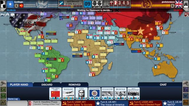Twilight Struggle - ITSL 2021/22 - vs u/gladiatormouse смотреть онлайн