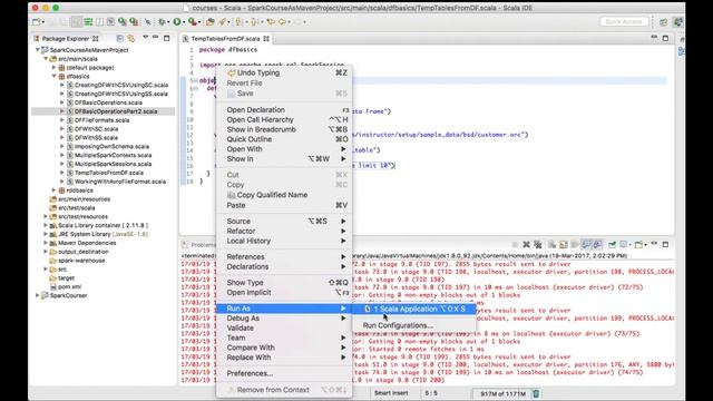 Temporary Tables Spark 1 x Style смотреть онлайн