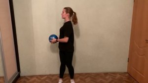 Комплекс общеразвивающих упражнений с мячом под музыку