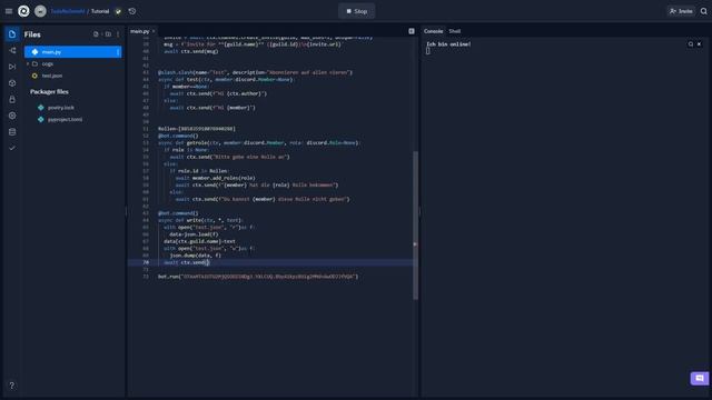 Write/read Json für DEINEN Discord BOT | Folge#8| Discord Bot Programmierung (Python/discord.py) смотреть онлайн