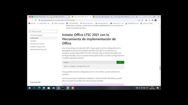¿COMO INSTALAR EL OFFICE 2021? смотреть онлайн