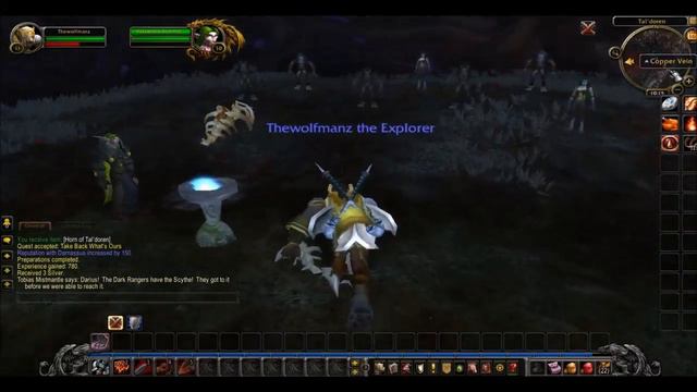 World Of Warcraft Worgen Warrior Let's Play Episode 9 Copper Hunt смотреть онлайн