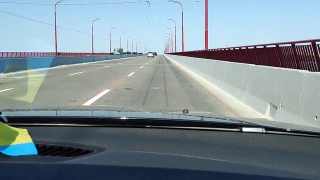 Новый мост в Днепре после трехлетнего ремонта. смотреть онлайн