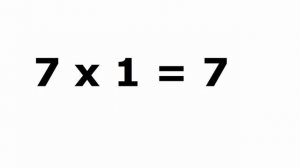 Times tables song 7