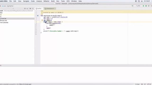 Kotlin - listof uses and loop смотреть онлайн